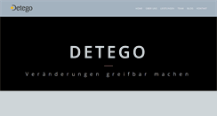 Desktop Screenshot of detego.eu
